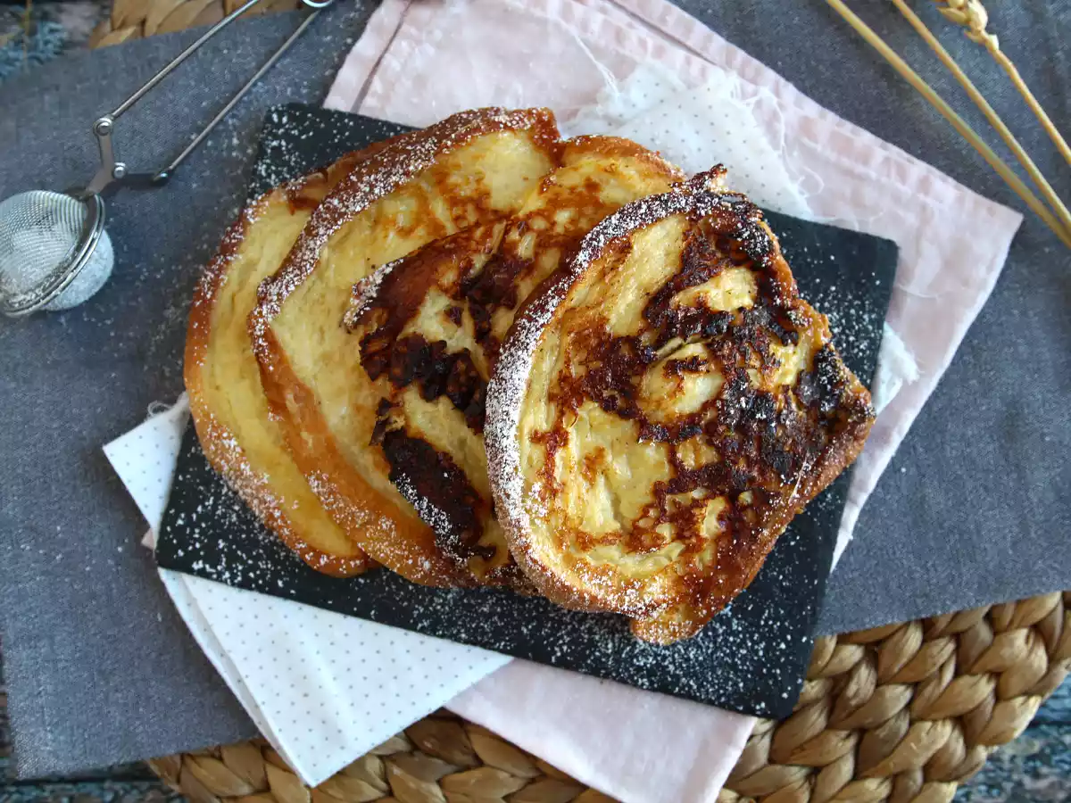 Wilgotna i chrupiąca brioche perdu - zdjęcie 5