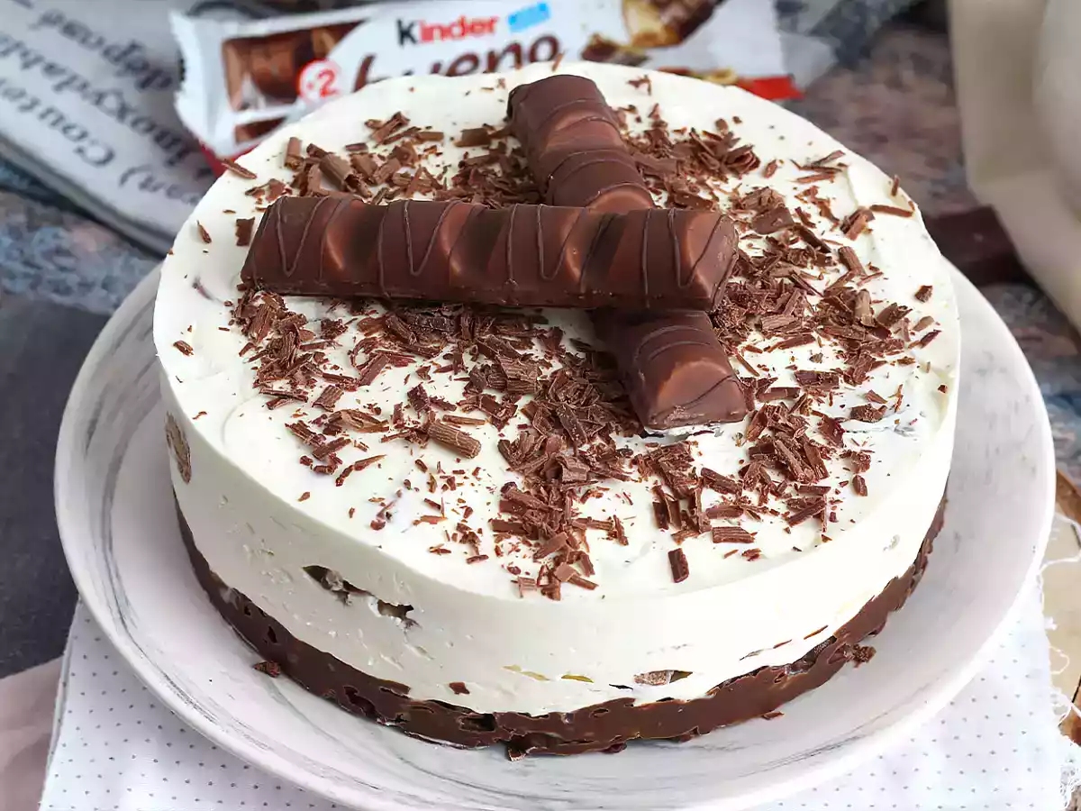 Wspaniały sernik Kinder Bueno bez pieczenia - zdjęcie 4