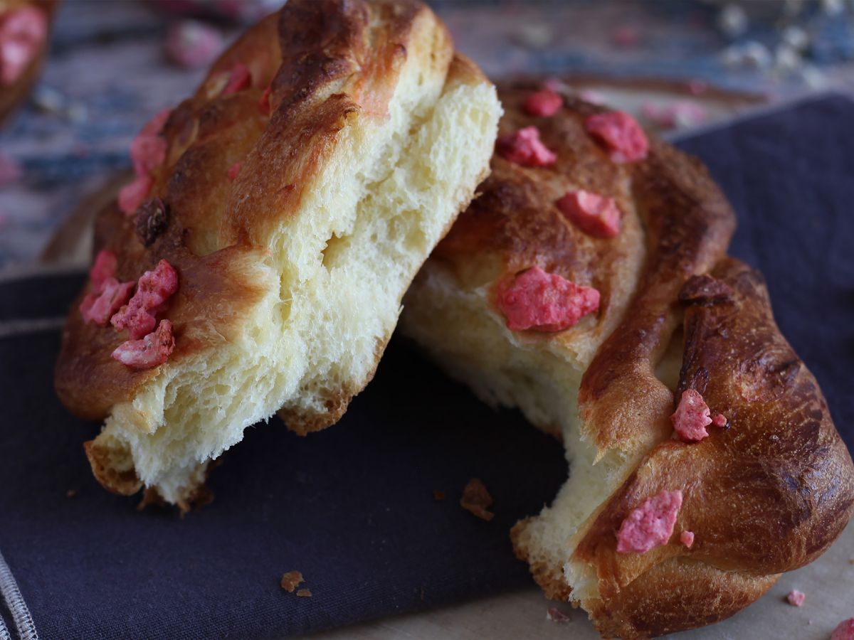 Wyjątkowo miękkie bułeczki brioche w kształcie serca na Walentynki - zdjęcie 4