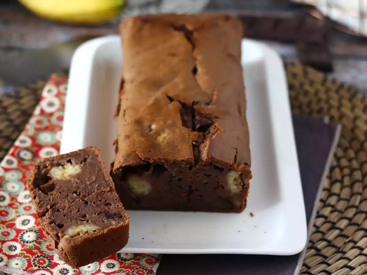 Wyjątkowo pyszne ciasto bananowo-czekoladowe! - zdjęcie 4