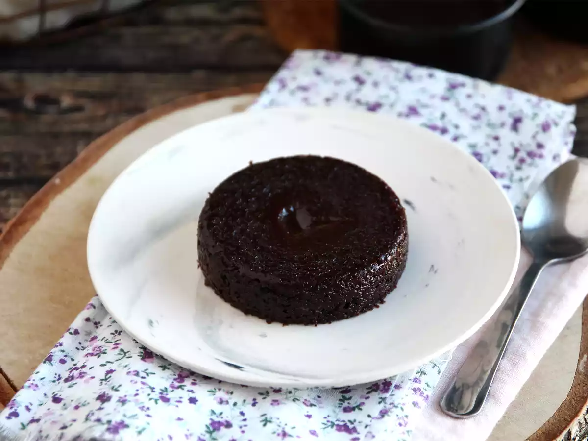 Wyśmienity fondant czekoladowy bez dodatku cukru! - zdjęcie 2