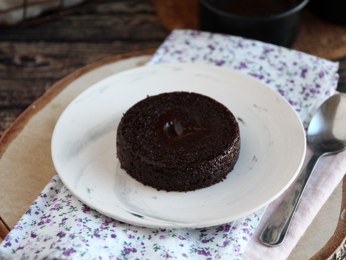 Wyśmienity fondant czekoladowy bez dodatku cukru! - zdjęcie 4