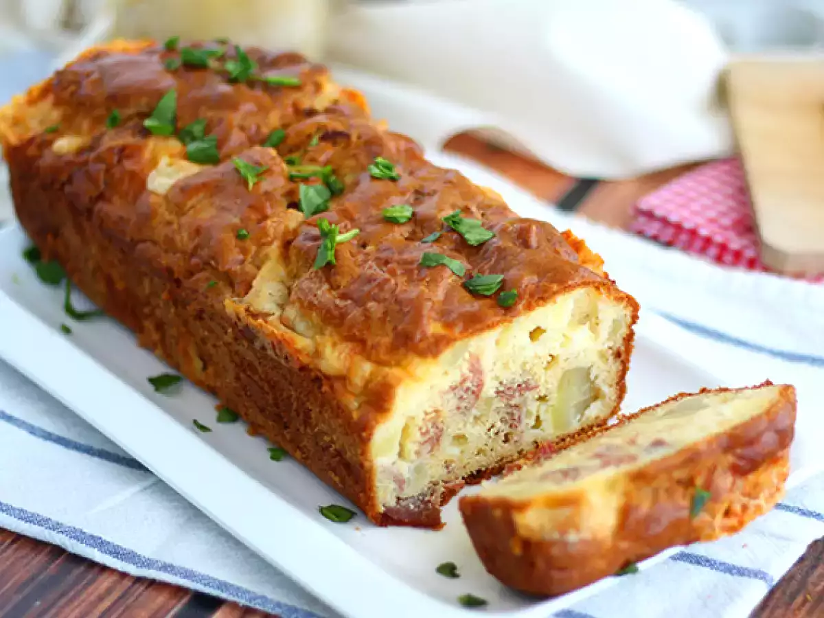 Wytrawne ciasto z resztek po raclette