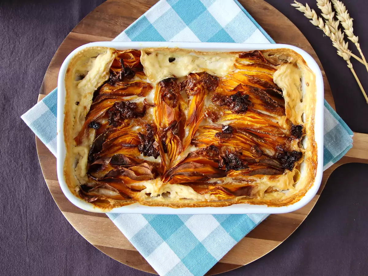 Zapiekanka z dyni piżmowej z Air Fryera w stylu dauphinois - zdjęcie 4