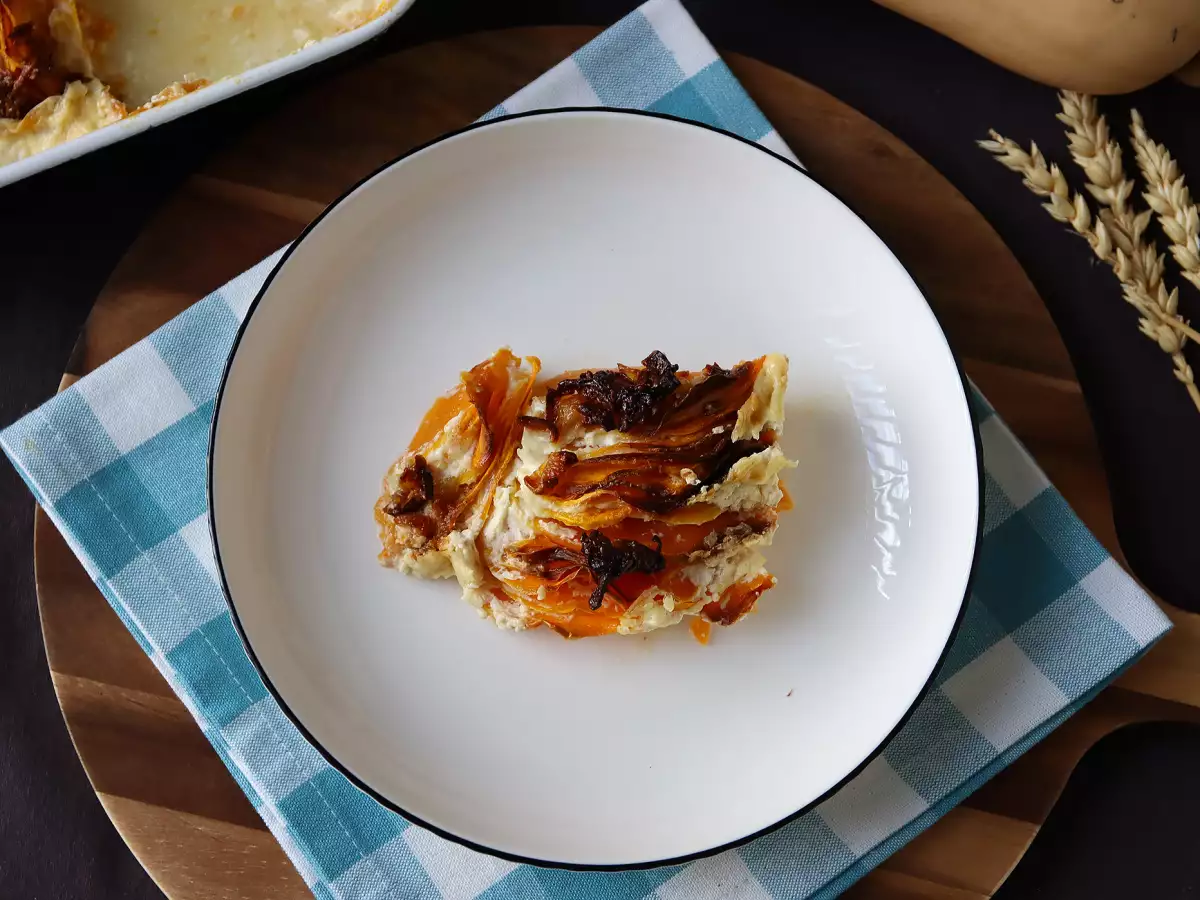 Zapiekanka z dyni piżmowej z Air Fryera w stylu dauphinois - zdjęcie 6