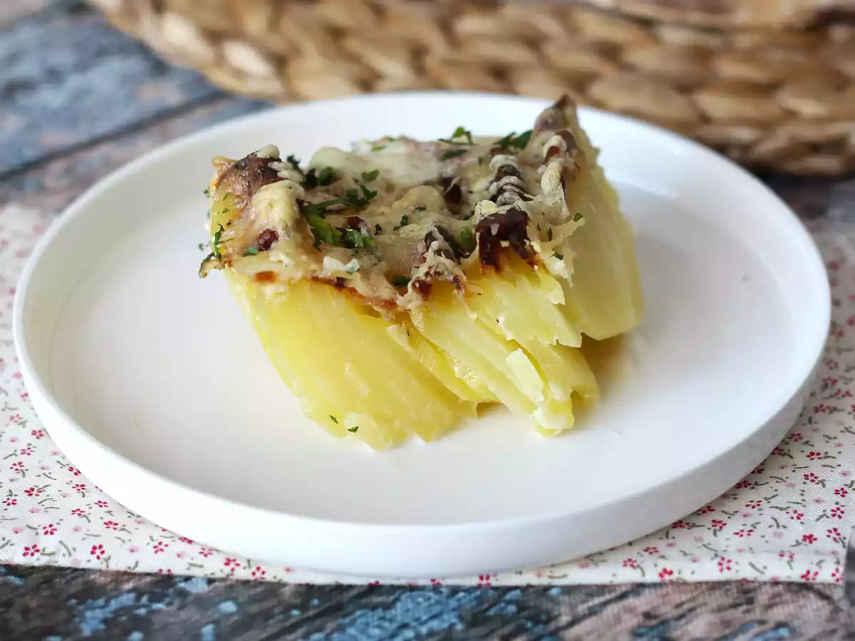 Zapiekanka ziemniaczana w frytkownicy powietrznej - zdjęcie 3