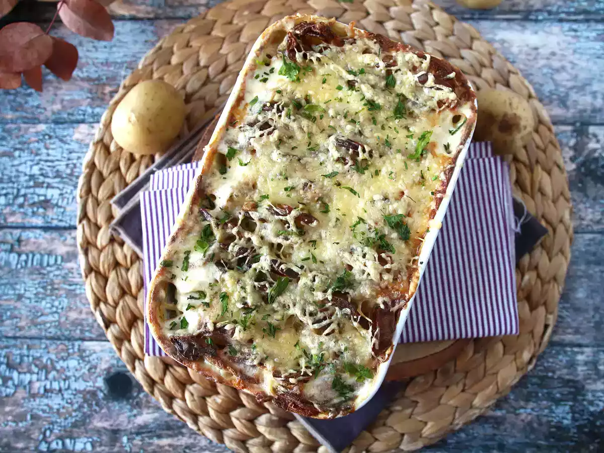 Zapiekanka ziemniaczana w frytkownicy powietrznej - zdjęcie 5