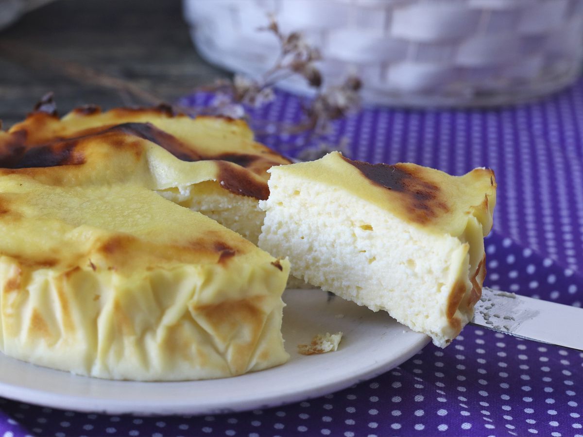 Zdrowy sernik we frytkownicy powietrznej - zdjęcie 2