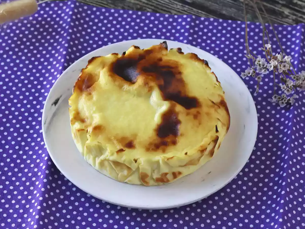Zdrowy sernik we frytkownicy powietrznej - zdjęcie 5