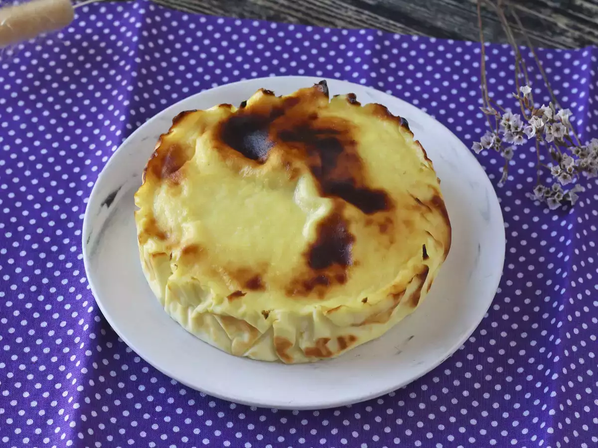 Zdrowy sernik z ricotty z frytkownicy beztłuszczowej - zdjęcie 5