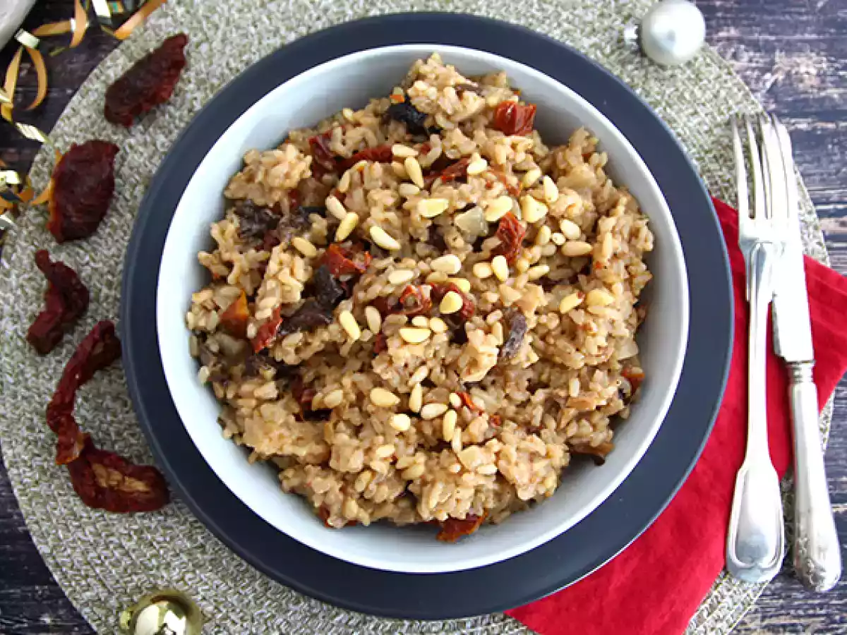 Zestaw do risotto z grzybami i suszonymi pomidorami - zdjęcie 4