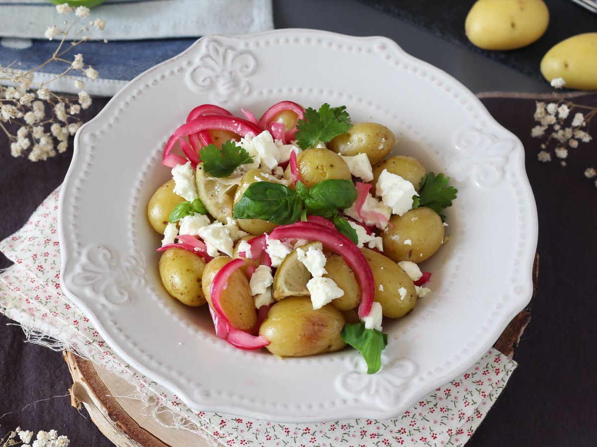 Ziemniaki en papillote z cytryną i fetą - zdjęcie 5