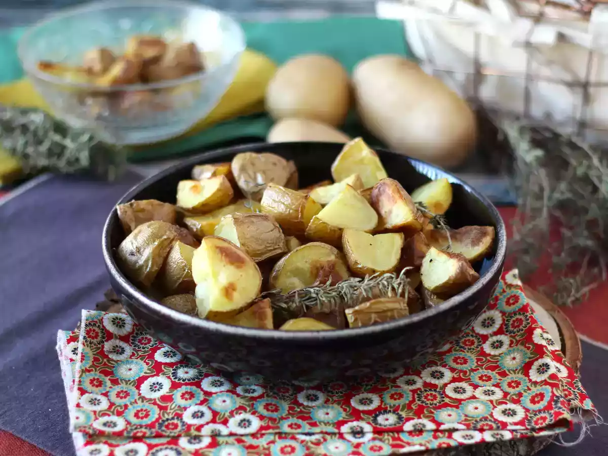 Ziemniaki pieczone w piekarniku - klasyczny i niezawodny przepis - zdjęcie 6