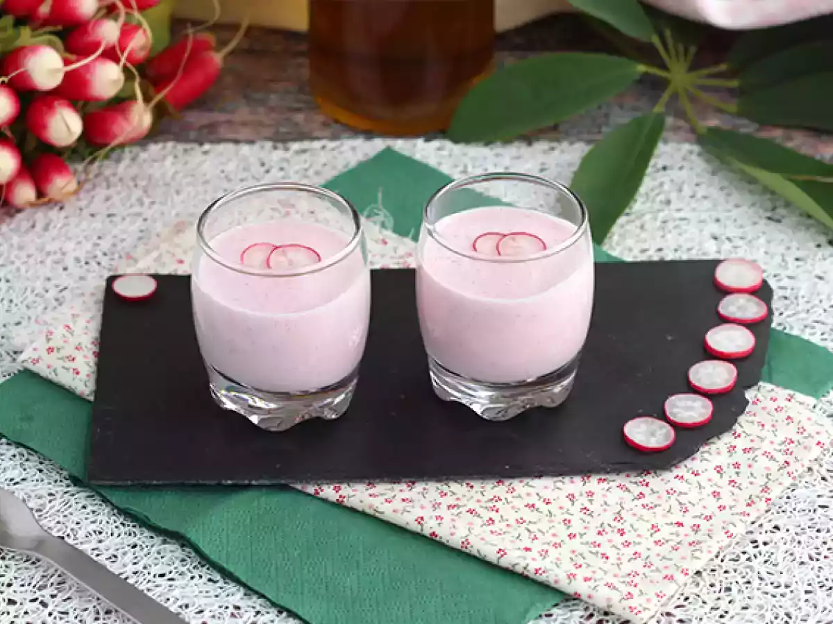 Zupa rzodkiewkowa na zimno