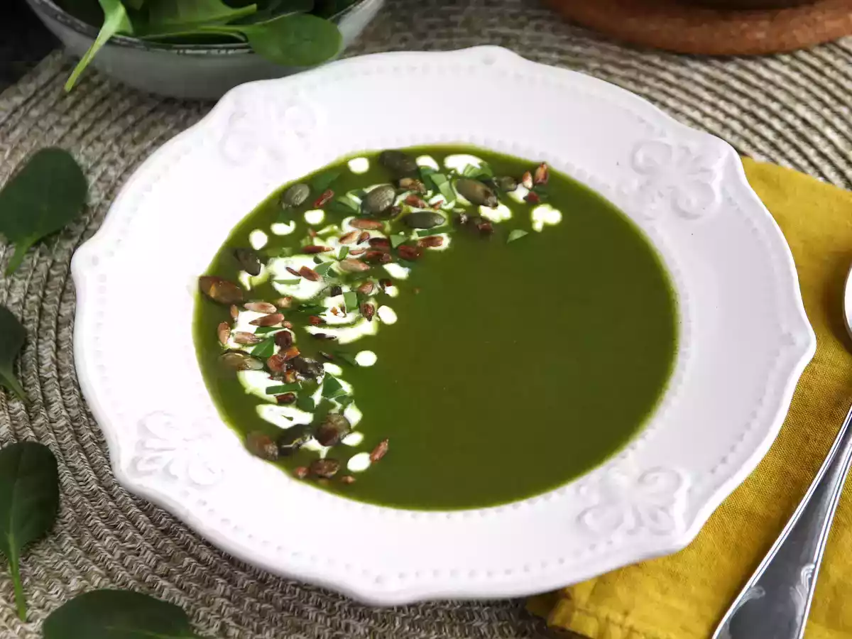 Zupa szpinakowa - sztuczka, dzięki której wszyscy jedzą warzywa! - zdjęcie 2