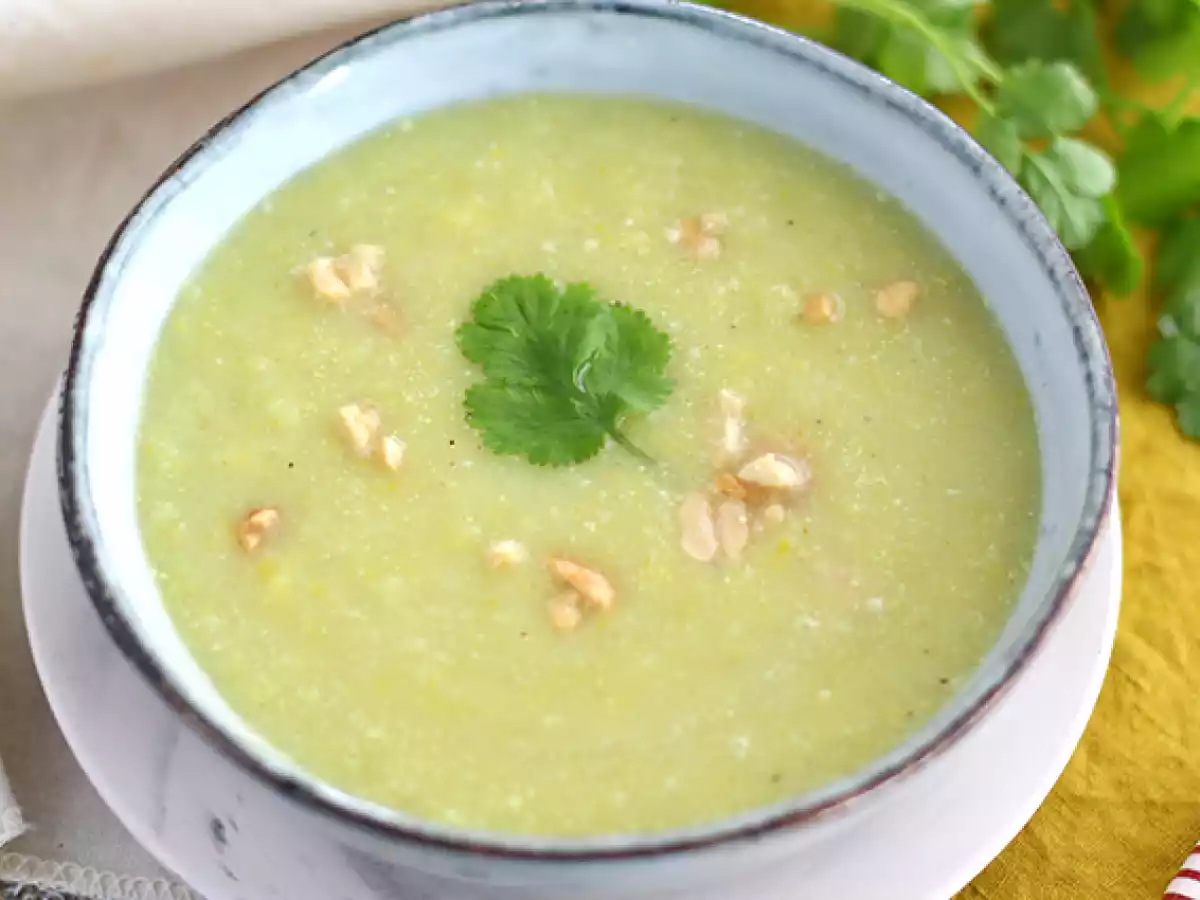 Zupa z porów, mleka kokosowego i curry - zdjęcie 2
