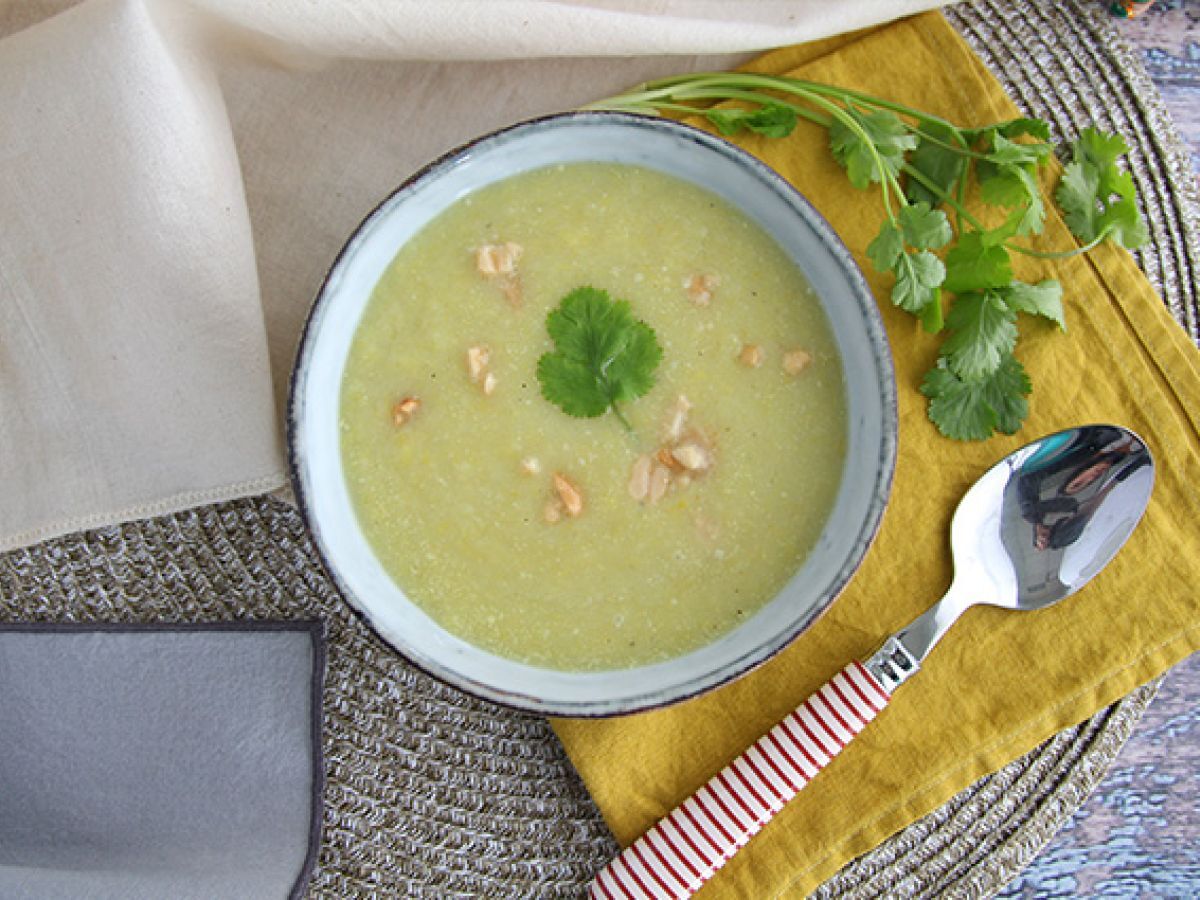 Zupa z porów, mleka kokosowego i curry - zdjęcie 3