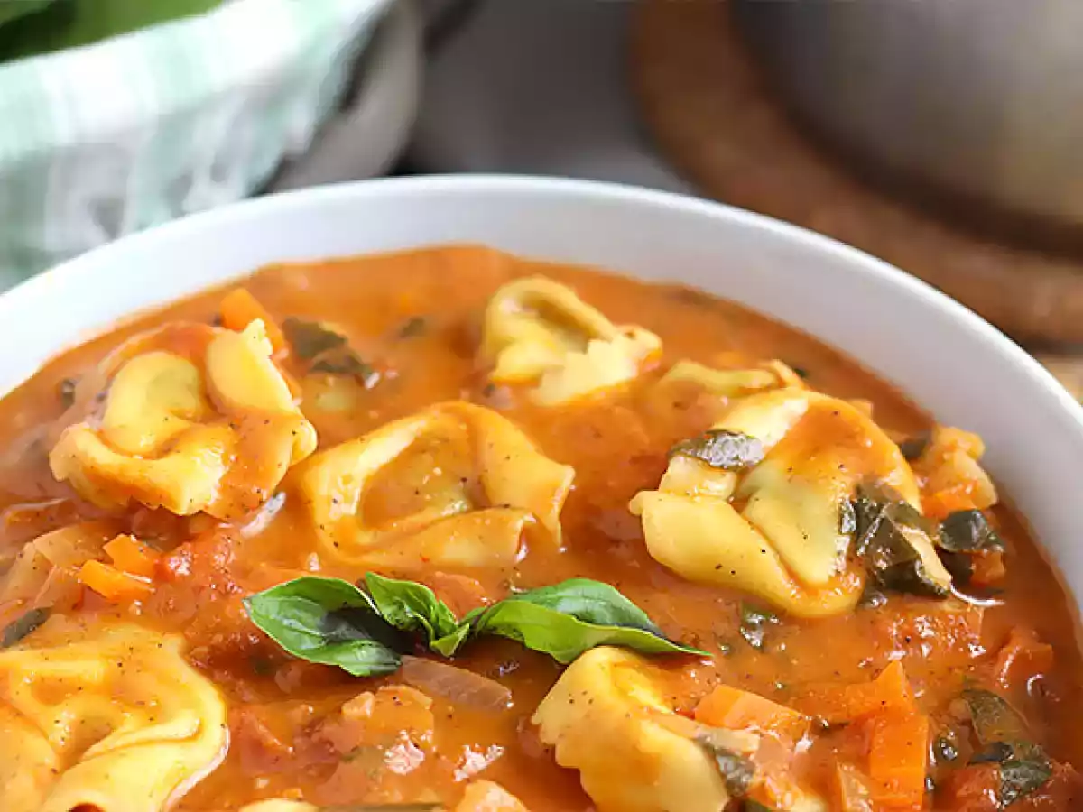 Zupa z tortellini - zdjęcie 4